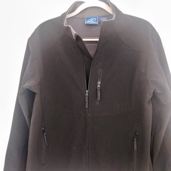 PerformanceBike.com size M  jacket water resistant outer black w-gray - Picture 13 of 16
